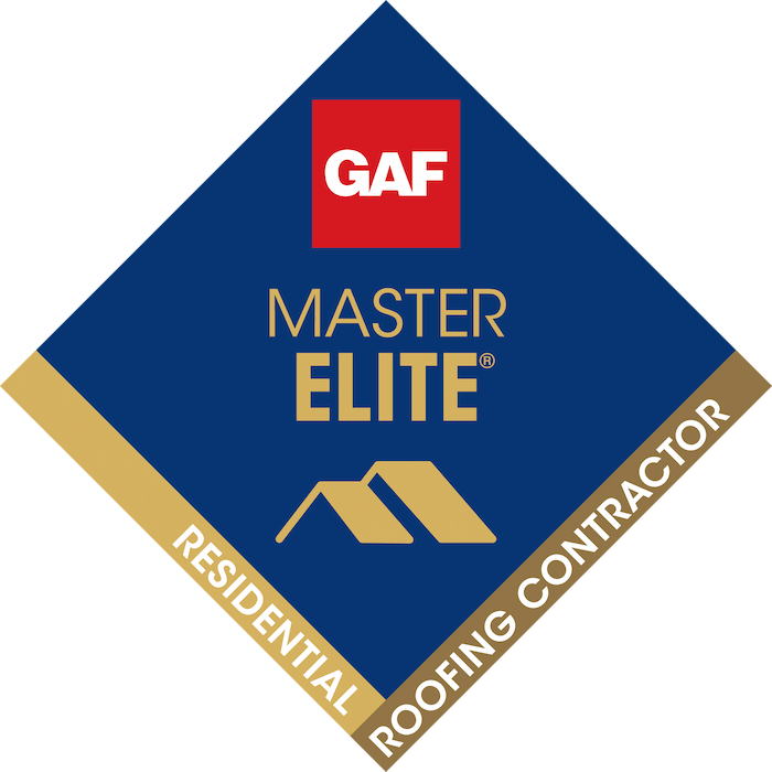 GAF Master Elite Residential Roofing Contractor certification logo